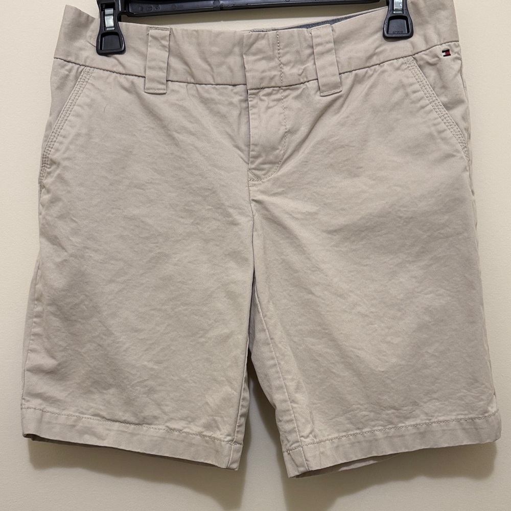 Women's Tommy Hilfiger Chino Flat Front Shorts